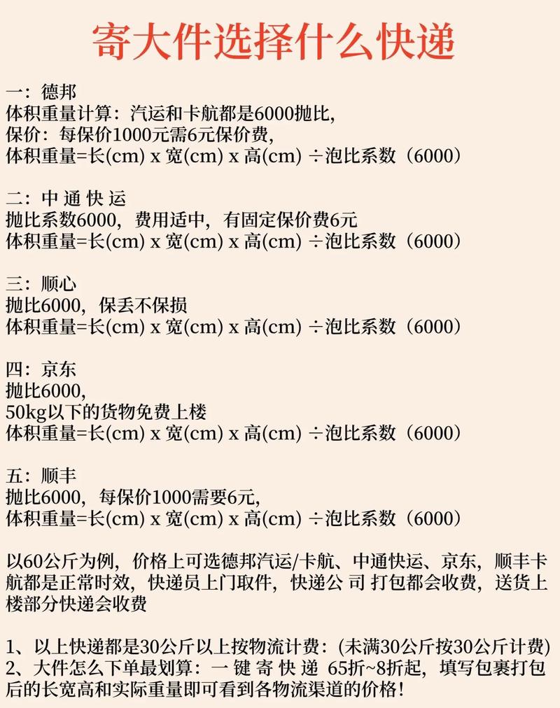 德邦物流重货多少钱一吨