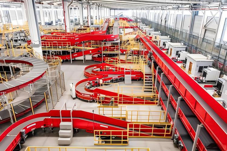 高丽营京东快递分拣中心