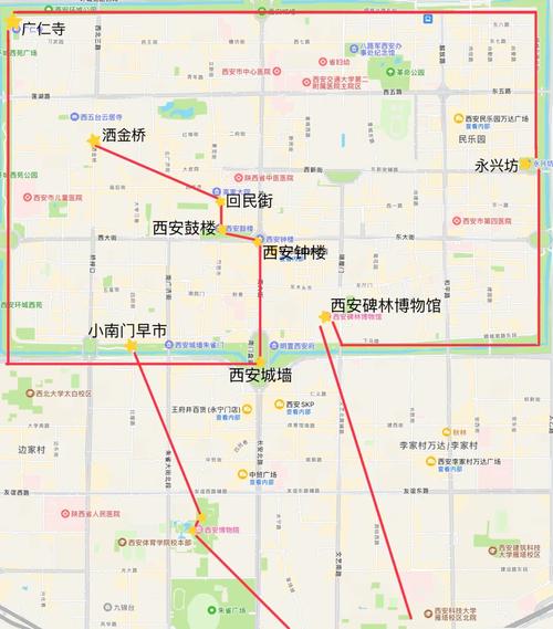 京东快递在西安地里位置
