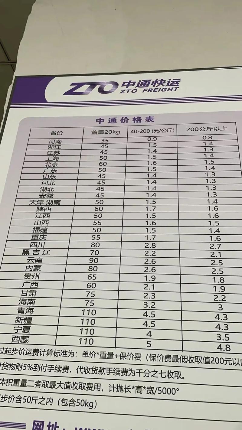 快递物流一斤多少钱一斤