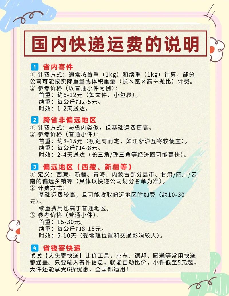 天天快递到哈尔滨多少钱