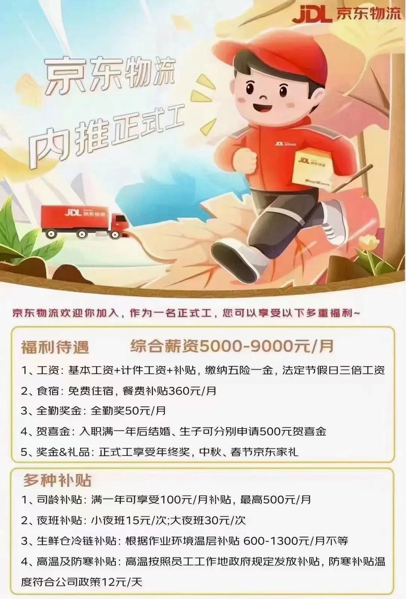 郑东新区京东快递员招聘