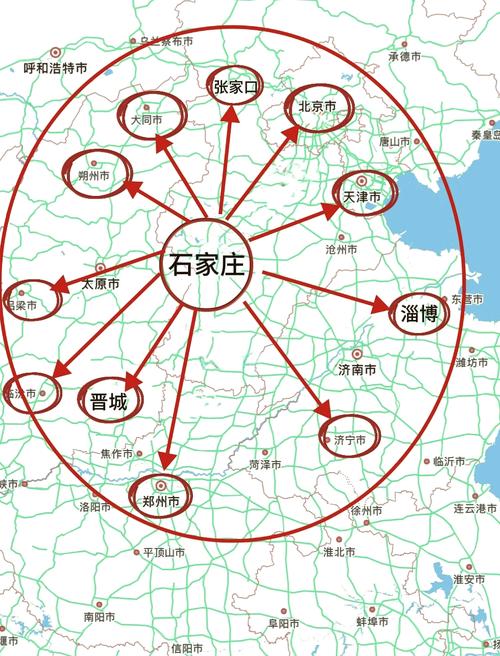 天天快递在石家庄的分布