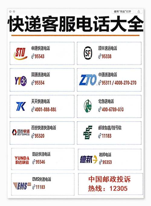 长春华月物流客服电话