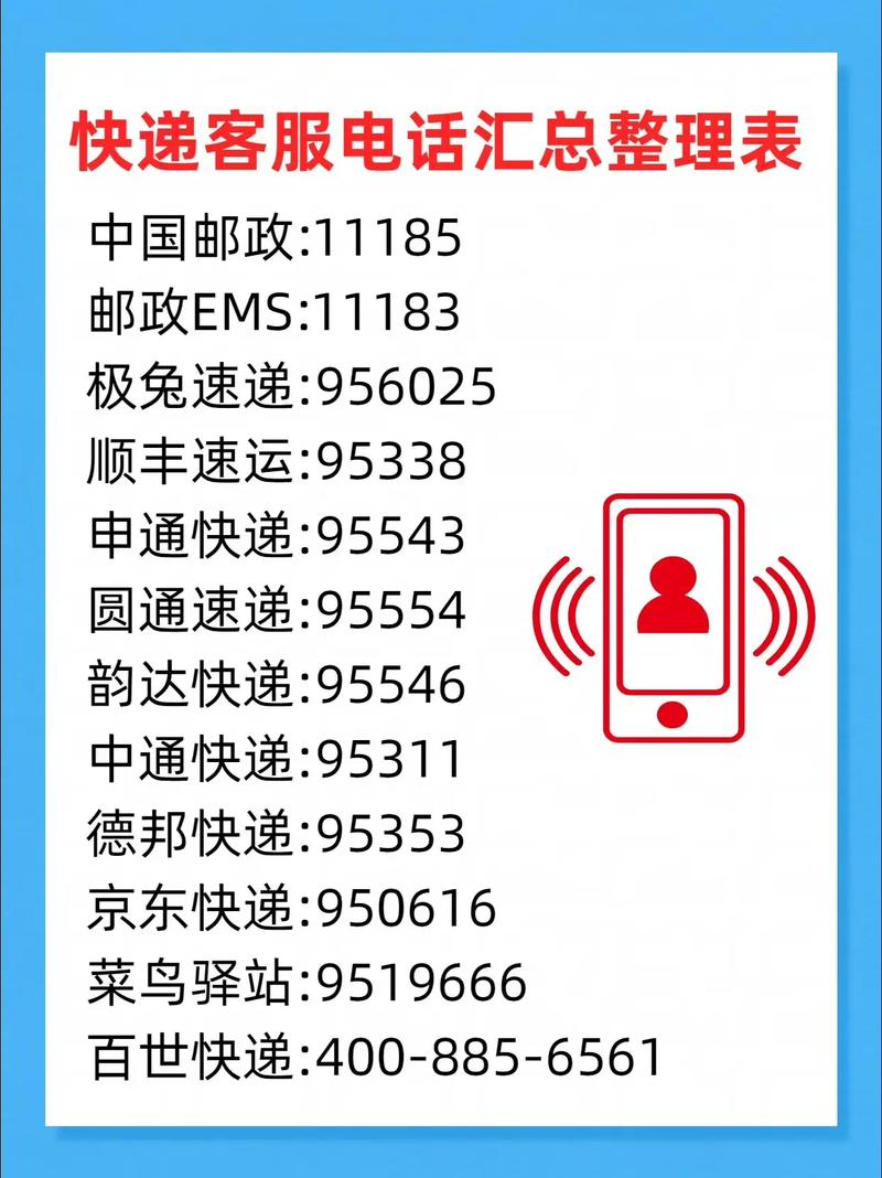 天天快递员电话查询号码
