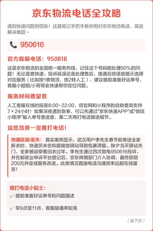 怎样查京东快递公司电话