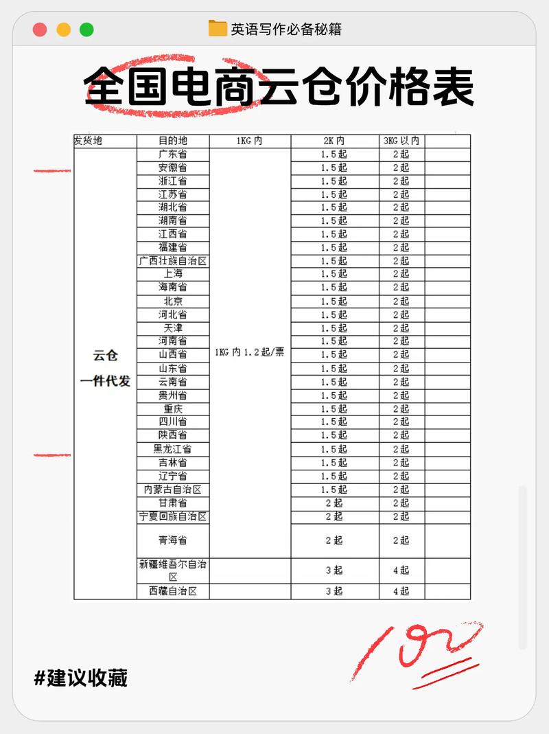 天地华宇物流费用查询
