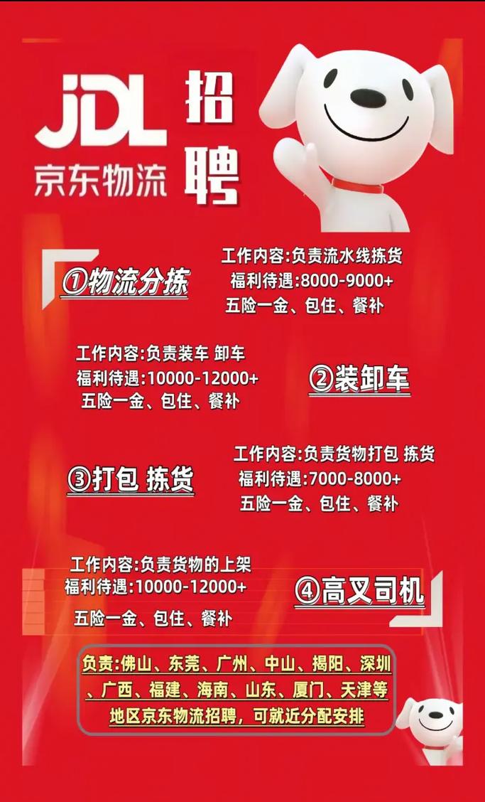 凌源京东快递招快递员